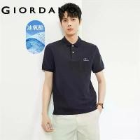 ราคา เสื้อโปโลผู้ชาย GIORDANO ระบายความร้อนด้วยน้ำแข็ง กระเป๋าเดียว ปักลาย แขนสั้น แฟชั่น เสื้อโปโลลำลอง 01014408 (1730197458225105817)