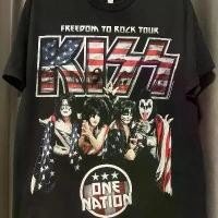 ราคา เสื้อยืดวง KISS Freedom To Rock Tour (1732247877889985407)