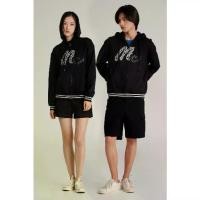 ราคา Mc jeans เสื้อกันหนาว ฮู้ดดี้ Unisex แขนยาว สีดำ MJHP239 (1731410441744582638)