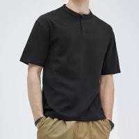 ราคา เสื้อยืดผ้าฝ้าย, Henley Roxy, สำหรับผู้ชาย, เท่และเท่, แฟชั่นฤดูร้อน, ธรรมดา, แขนสั้น, Baju T เสื้อเชิ้ต Lelaki Man ผ้าไหม (1730846852205611671)