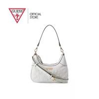 ราคา GUESS กระเป๋า รุ่น VG943669 BERKTON MINI TOP ZIP สีขาว (1731298077789422956)