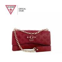 ราคา GUESS กระเป๋า รุ่น PD952921 GERTY CONVERTIBLE XBODY FLAP สีแดง (1731393628669380220)