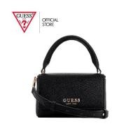 ราคา GUESS กระเป๋า รุ่น ZG964378 FEDANA MINI TOP HANDLE FLAP สีดำ (1731342772592215676)