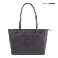 ราคา [COD] Louis Fontaine กระเป๋าสะพายข้างทรง Tote รุ่น Marlene ( LFH0204_BL ) - สีดำ (1732185937315531068)