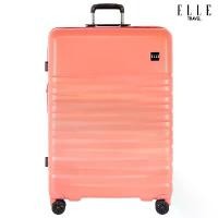 ราคา Elle travel Bedivere Collection, 100% polycarbonate PC, 28 "large luggage, 100% aluminum trolley, 360 wheels spinner, double coil secure zippers, expandable, TSA lock (1732155910716296122)