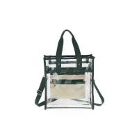 ราคา กระเป๋าโท้ทใสเล็ก LeSportsac สำหรับนอร์ท/ใต้ ใส/เขียว suede bag (1731332929400636937)