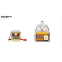 ราคา ชุดกระเป๋าเป้สะพายหลังและกระเป๋านักเรียน สไตล์เกาหลี ซีรีย์อาหาร Mr.ace Homme ชุด 2 ชิ้น (1731420790790456682)