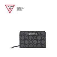 ราคา GUESS กระเป๋าสตางค์ผู้หญิง รุ่น J9455147 ABBAS SLG FRENCH WALLET สีดำ (1731415687634257532)