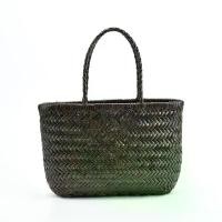 ราคา กระเป๋าทอ, สไตล์ฝรั่งเศส, ขนาดเล็ก, ทำจากหนังวัวชั้นแรก, กระเป๋าตะกร้าผักแฮนด์เมด, สไตล์เรโทรยุโรปและอเมริกา goyard anjou mini goyard hobo bag (1731928353144736259)