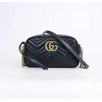 ราคา (Second-hand) GUCCI GG Marmont Small Shoulder Bag ( used in good condition ) (1731112423404833790)