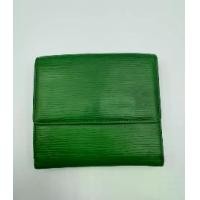 ราคา (Second-hand) LOUIS VUITTON LV green EPI water ripple antique wallet antique bag vintage (สีเขียวเข้ม) (1731084189745908734)