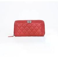 ราคา (Second-hand) CHANEL Long Zipped Wallet holo22 ( used like new ) (1731112334143753214)