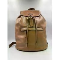 ราคา (Second-hand) กระเป๋า PRADA Soft Calf Cinch Backpack caramel (1731084356237429758)