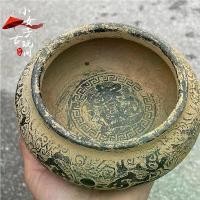 ราคา เครื่องลายครามโบราณยุค Qianlong, หยกเทียมวินเทจ, หยกคุณภาพสูง, วัตถุหยกเก่า, เครื่องซักผ้าชุบทาสี, สินค้าสภาพดี ขัน ลง หิน (1732276526037633880)