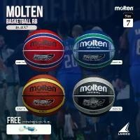 ราคา MOLTEN บาสเก็ตบอลยาง Basketball RB Th BGRX7 #7 (520) (แถมฟรี ตาข่ายใส่ลูกฟุตบอล +เข็มสูบลม) (1731441142206465736)
