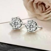 ราคา ต่างหูเพชร Blooming Lotus Diamond Earrings (1730844994464090699)