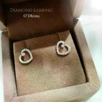 ราคา ต่างหูเพชรแท้ธรรมชาติ ทองและทองคำขาว18K เพชร 34เม็ด น้ำหนัก 0.26ct. FG,VVS-VS WG18K 3.0g (1732252486818826719)
