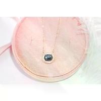 ราคา Rosen'marry/ สร้อยคอพลอยไพลินสตาร์แท้ ตัวเรือนเงินแท้ชุบพิงค์โกวล จัดส่งฟรี RN041 , เสริมดวง , ของขวัญ (1729875095355755458)