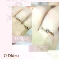 ราคา แหวนเพชรทองและทองขาว 18k น้ำหนักเพชร 0.04 ct. F-G VVS-VS (1732258965278329311)