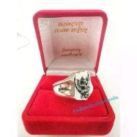 ราคา แหวนเงินแท้พญาครุฑ รุ่น มหาเมตตา มหาอำนาจ วัดพระธาตุ ที่นิยมมากที่สุด (1731212869004854965)