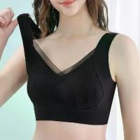 ราคา ชุดชั้นใน สปอร์ตบราตะขอหลัง เสื้อในไร้โครง ฟองน้ำในตัว sportbra ผ้านิ่มใส่สบาย ชุดชั้นในผู้หญิง (1731443247413626865)