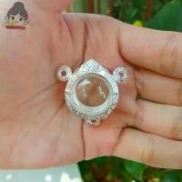 ราคา สินค้าขายดี กรอบพระ กรอบพระเงินผสม | ลูกอม สามห่วง | กว้าง2.0*สูง2.0ซม.(ขนาดจอกระจก) (1732319499326621990)