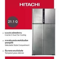 ราคา Hitachi ฮิตาชิ ตู้เย็น 2 ประตู 21.1 คิว 600 ลิตร Super Big 2 รุ่น R-V600PWX สีบริลเลียนท์ ซิลเวอร์ (1731497433277500139)