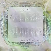 ราคา คลิปเพ้นท์เล็บ ทรงวงรีสั้น ทรงตาแมว สีขาว มีเงาสะท้อนแสง กล่องเครื่องมือ มาพร้อมชุดเครื่องมือ (1732463605089928603)