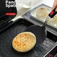 ราคา ไม้พายซิลิโคน สำหรับทำอาหารและอบ ไม้พายแพนเค้กไม่ติดกระทะ #SiliconeKitchenTools #NonStickCooking #เบเกอรี่ Essentials (1731775677636707564)