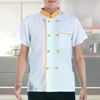 ราคา เสื้อเชฟ, แขนสั้น, คอตั้ง, เสื้อเชฟ, ชุดเชฟฤดูร้อน, ทนต่อคราบ, เสื้อครัวทำอาหาร, เบเกอรี่, ร้านอาหาร, บริกร, ทรงหลวม, ระบายอากาศได้, เหมาะสำหรับเชฟ (1732238742447687297)