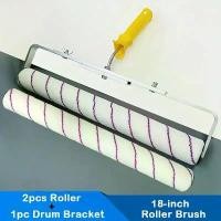 ราคา ชุดเครื่องมือลูกกลิ้งสี, ลูกกลิ้ง 2 อัน + ขาตั้ง 1 ขาตั้ง, ลูกกลิ้งสัก 6 มม. 18 นิ้ว, แปรงลูกกลิ้งติดผนัง, ชุดเครื่องมือในครัวเรือน, ชุดเครื่องมือทาสีผนัง (1732637351516407347)