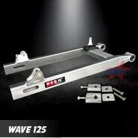 ราคา สวิงอาร์ม WAVE 125 อาร์มแต่ง ขนาดเดิม สวิงอาร์ม เวฟ อาร์มกล่อง มีเนียม พร้อม หางปลาปรับระดับ+บู้ช+น๊อต ครบชุด ขาตั้ง ข้าง (1732647992580474209)