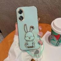 ราคา เคส ขาตั้ง ลายกระต่าย สำรับรุ่น Oppo A38 A78 A58 4G A83 A3S A17 A17K Reno8T Reno7Z Reno8Z A9 2020 A16 A53 เคสนิ่ม (1732319668205159590)