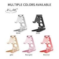 ราคา จัดส่งในกรุงเทพฯ ขาตั้ง โทรศัพท์ มือถือ แบบพับได้สำหรับ แท็บเล็ต ที่วางโทรศัพท์มือถือแบบพับได้ อลูมิเนิยมโลหะ (1731917433279841325)