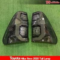 ราคา ✩ไฟท้าย Revo 2020 2021 2022 2023 2024 สี Smoke ลายตัวใหม่ล่าสุด ไฟหรี่ เบรค ถอย เป็น LED ไม่รวมหลอดไฟเลี้ยว ขายเป็นคู่✳ (1732560730399475227)