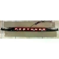 ราคา [มี 2 สี] คิ้วฝากระโปรงท้าย​ fortuner​ 2015​ 2017​ 2018​ 2020​ มีไฟ​ คิ้วฝาท้าย​ คิ้วท้าย​ mc​ สีดำเงา​ ไฟled​ (1732571625337029706)