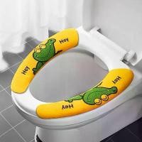 ราคา ฝารองนั่งชักโครก แบบมีกาวในตัว ใช้ซ้ำได้ ลายสัตว์ (แมว กบ สุนัข) เบาะกึ่งวงกลม ไม่มีสารตกค้าง การยึดเกาะแบบคงที่ ผ้าที่ทนทาน เหมาะสำหรับทุกฤดูกาล มีให้เลือก 4 สี (ฟ้า เทา ส้ม เหลือง) (1732621596351628