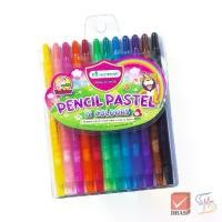 ราคา Master Art มาสเตอร์อาร์ต ดินสอสี สีพาสเทล 12 สี จำนวน 1 กล่อง (1732619169126450215)