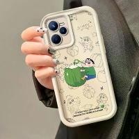 ราคา เหมาะสำหรับ Realme C35/realme C31/realme C33/Realme C53/realme C55/realme C21/realme C20/realme C30 เคสโทรศัพท์มือถือ สีทับทิม กุหลาบ แดง ดินสอสี ชินจัง เทียนหยาน บันได (1729927080927005024)