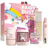 ราคา M&G เครื่องเขียน ชุดกล่องของขวัญ เครื่องเขียนไฟฟ้า (กบเหลาดินสอไฟฟ้า / เครื่องดูดฝุ่น / ยางลบ + ดินสอหลุม) HAWP2182 ยูนิคอร์น แหล่งจ่ายไฟคู่ ของขวัญสำหรับเด็ก (1732615371115562676)