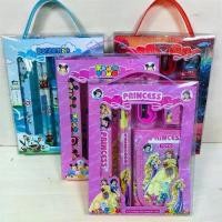 ราคา ชุดเครื่องเขียนเด็ก กระเป๋าตังเด็กลายการ์ตูน 1ชุดมี ดินสอ 2 แท่ง ไม้บรรทัด กบเหลา ยางลบ กระเป๋าตัง ของขวัญเด็ก ปีใหม่ (1729780749902908218)