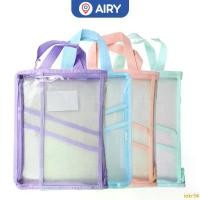 ราคา กระเป๋าเอกสาร A4 วัสดุPVC กันน้ำ แฟ้มเอกสาร กระเป๋าหูหิ้ว อุปกรณ์การเรียน (แพ็ค 1 ชิ้น) รุ่น HX-6915 ที่นิยมมากที่สุด (1732291706591479509)