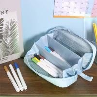 ราคา กระเป๋าดินสอ แบบพกพา หลายชั้น ความจุมาก ใส สุนทรียศาสตร์ ซิป กระเป๋าใส่ดินสอ เครื่องเขียน เหมาะสำหรับนักเรียน อุปกรณ์การเรียน ของขวัญ (1731937026212858208)