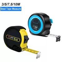 ราคา ตลับเมตร 3/5/7.5/10 เมตร หนา ตลับเมตร ล็อคอัตโนมัติ ไม้ เครื่องมืองานไม้ ไม้บรรทัด เครื่องมือก่อสร้างที่แม่นยำ 줄자 (1730931532865047063)