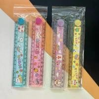 ราคา (ยกโหล 12 ชิ้น) No.155 ไม้บรรทัด ไม้บรรทัดเลขาคณิต อุปกรณ์เครื่องเขียน นักเรียน แนะนำ (1732406739576260319)