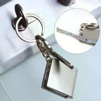 ราคา ตลับเมตรสแตนเลสแบบยืดหดได้ขนาดเล็ก ไม้บรรทัด พวงกุญแจ พวงกุญแจ จี้ (1729678929199270090)