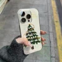 ราคา [COD]เคสโทรศัพท์แบบนิ่มต้นคริสต์มาสลายจุดสีทอง, โปร่งใสสูง, เข้ากันได้กับ Apple iPhone 16/15/14/13/12/11 Pro Max/X/Xr/Xs/Xs Max/8/7 Plus/SE กันกระแทก smart view soft case เคส (1731410577793648856)