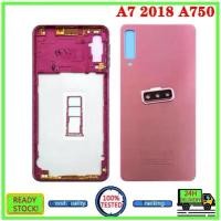 ราคา ฝาหลังแบตเตอรี่, ตัวเครื่องด้านหลัง, หน้าจอ LCD, โครงด้านหน้าและกลาง, สำหรับ Samsung Galaxy A7 2018 A750 A750F เลนส์กล้อง, เคสด้านข้างประตูด้านหลัง, ปุ่มด้านข้าง (1730573256599243042)