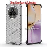 ราคา เคสโทรศัพท์, สำหรับ Realme 14 Pro Plus Pro+ 14Pro+ Realme14Pro+ 5G Realme14 Pro+ 5G, การออกแบบเกราะโปร่งใสรังผึ้ง, วัสดุซิลิโคนนิ่ม, เลนส์กล้อง, ป้องกันการกระแทก, ฝาหลัง (1732074421238664148)
