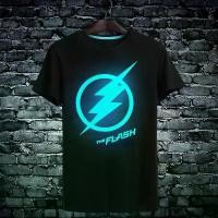 ราคา เสื้อยืดเรืองแสง แฟลช สำหรับผู้ชายและผู้หญิง ดีไซน์ซูเปอร์ฮีโร่ ซุปเปอร์แมน และแบทแมน สะท้อนแสง แขนสั้น เสื้อผ้า (1732011055711814730)